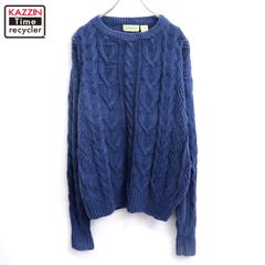 Johnbull ウールアルパカ混 クルーネックニット M - メルカリ