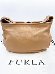 FRULA/フルラショルダーバッグ ワンショルダー ホーボー ブラウン/ベージュ レディース SH464