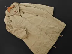 burberrys バーバリーズ ヴィンテージ 刺繍 中綿 コート size9AR/ベージュ ◇■ レディース