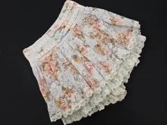 LIZ LISA リズリサ 花柄 レース ショート パンツ size0/ライトブルー ■■ レディース