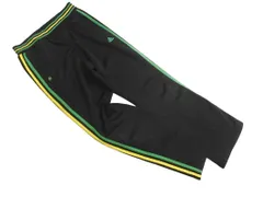 adidas アディダス サイドライン トラック パンツ sizeL/黒 ■■ レディース