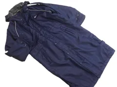 NIKE ナイキ 裏ボア ベンチ コート sizeS/紺 ◇■ メンズ