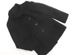 green label relaxing グリーンレーベルリラクシング ユナイテッドアローズ ウール混 スタンドカラー ジャケット size40/黒 ◇■ レディース