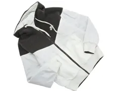 NIKE ナイキ ボア 切替 リバーシブル フーディー ジャケット sizeM/白ｘブラウン ◇■ メンズ