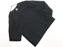 PUMA プーマ 刺 カットソー sizeS/黒 ◇■ レディース