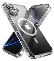 iphone16 耐衝撃ケース 米軍MIL規格取得 ストラップホール付き レンズ保護 ワイヤレス充電 透明 耐久性 マグネット搭載 黄ばみ防止 MagSafe対応 アイフォン16 カバー クリア 滑り止め iPhone16 ケース ケース 16 車載ホルダー
