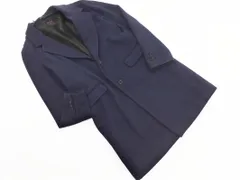 SENSE OF PLACE センスオブプレイス アーバンリサーチ ウール混 チェスター コート sizeL/濃紺 ◇■ メンズ