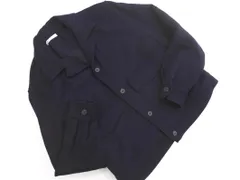 ZARA ザラ ウール混 ブルゾン ジャケット sizeL/紺 ◇■ メンズ