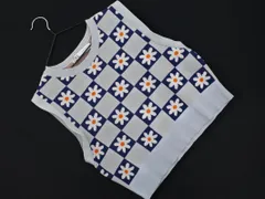ZARA ザラ 花柄 ニット ベスト sizeM/水色 ◇■ レディース