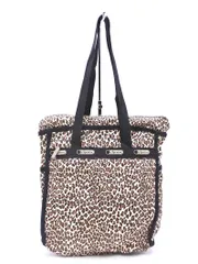 LeSportsac レスポートサック レオパード柄 トート バッグ ベージュ ■■ レディース