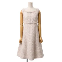 ■美品■FOXEY フォクシー ワンピース サイズ38 ツイード ノースリーブ フレア ブランド古着【中古】20260204/RA7649