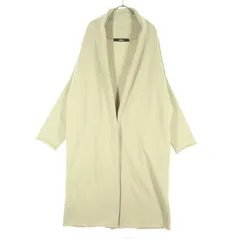 Squady スカディー 日本製 長袖 ガウンコート 2 ベージュ レディース 古着