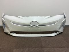 送料込・特価】50プリウス 前期 フロントバンパーホワイトパール 小傷 