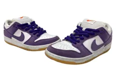 ナイキ NIKE 23年製 SB DUNK LOW PRO ISO ORAGE LABEL COURT PURPLE ダンク ロー ローカット シューズ 白 紫 DV5464-500 メンズ靴 スニーカー ホワイト 27.5cm 104S-1159