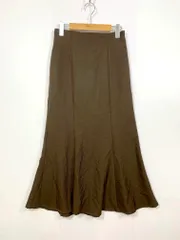 LOWRYS FARM ローリーズファーム LF521071AD マーメイド スカート sizeM/茶 ■■レディース
