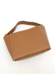 loti ロティ mystic ミスティック MYZ1012112A0013 巾着付き スクエアボックス ハンド バッグ 茶 ■■レディース