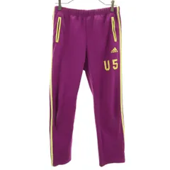 adidas アディダス トラックパンツ L パープル ジャージ レディース 古着