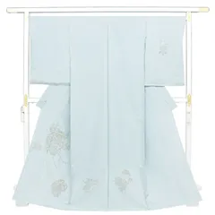 ※記念感謝祭【仕立無料】京友禅伝統工芸引き染、総手刺繍美術サガラ汕頭、平刺繍入り、多色特撰無地訪問着☆袷、単衣選択(10012573)