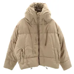 ZARA ザラ 中綿ジャケット M ベージュ レディース 古着