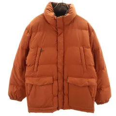 FIRSTDOWN ファーストダウン ダウンジャケット M オレンジ メンズ 古着