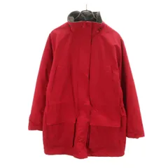 LANDS' END ランズエンド 90s オールド マウンテンパーカー M レッド 中綿 レディース 古着