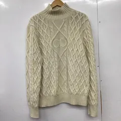 DIOR ディオール ニット、セーター 長袖 113M616AT183 CD刺繍 カシミヤ タートルネック ハイネック