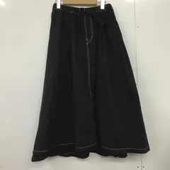 niko and... ニコアンド スカート ロングスカート ST85CM05AD フレアスカート ベルト付き