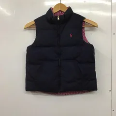 RALPHLAUREN ラルフローレン ベスト 313505468002 ダウン フェザー リバーシブル キッズ 140