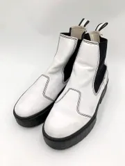 PUMA プーマ 384549-01 MAYZE CHELSEA POP WNS メイズ チェルシー ポップ サイドゴア ブーツ size24.5cm/白 ◆■レディース