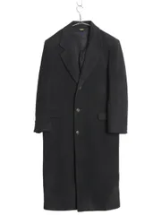 【お得なクーポン配布中!】 00s USA製 JG HOOK チェスター コート メンズ M 程 オールド ウール カシミヤ 混 フィールド ロングコート フィールド テーラード トラッド