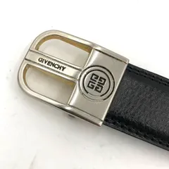 GIVENCHY ジバンシィ ベルト レザー 本革 黒 4Gロゴ メンズ イタリア製