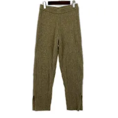 JOURNAL STANDARD ジャーナルスタンダード ミックスカラー リブニットパンツ sizeF/ベージュ系