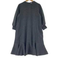 ROSSO ロッソ タグ付き 裾フレアワンピース size38/ブラック系