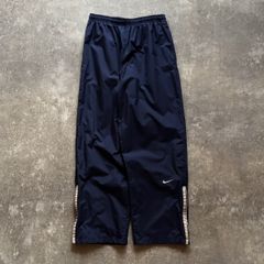 希少 00s NIKE ナイロンパンツ ネイビー archive y2k テック - メルカリ