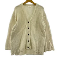 DEMYLEE デミリー Ⅴネックカーディガン sizeS/アイボリー