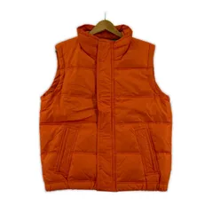 Abercrombie & Fitchアバクロンビー＆フィッチ  タグ付きダウンベスト sizeM/オレンジ