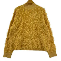 RAYBEAMS レイビームス フリンジニット size表記なし/イエロー