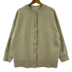 Simplicite シンプリシテェ ダンボールニットカーディガン size表記なし/ライトベージュ