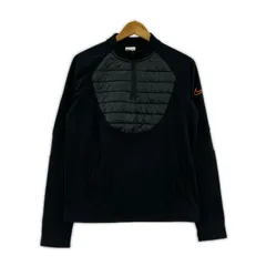 NIKE ナイキ  ハーフジップカットソー sizeＬ/ブラック
