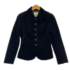 KUMIKYOKU 組曲 ベロアジャケット sizeS2/ブラック