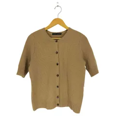 ラルフローレン RALPH LAUREN カシミヤ混 半袖カーディガン レディース  5f