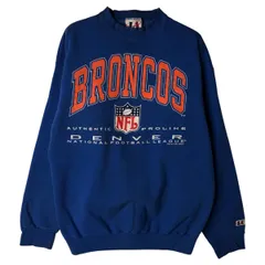 古着 90年代 LOGO ATHLETIC NFL DENVER BRONCOS デンバーブロンコス プリントスウェットシャツ トレーナー USA製 メンズL相当/eaa604799
