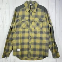 【Men's M カーキグリーン系】 Norrona ( ノローナ ) スヴァールバル フランネル シャツ メンズ Svalbard Flannel Shirt M's 2404-19 3901 OLIVE DRAB/SLATE GREY z000