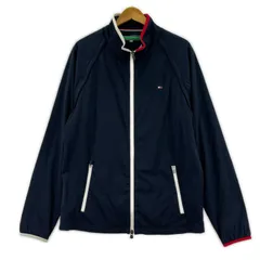 TOMMY HILFIGER GOLF 袖2WAYジャケット sizeLL/ネイビー