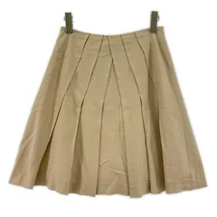 ANAYI アナイ プリーツスカート size36/ベージュ