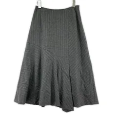 LAUTREAMONT ロートレアモン ウール混ロングスカート size38/グレー