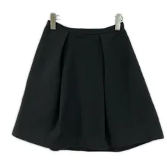 UNTITLED アンタイトル タックスカート size1/ブラック