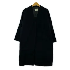 N.Natural Beauty Basic  エヌナチュラルビューティベーシック ノーカラーコート sizeS/ブラック