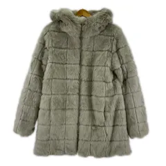 MURUA ムルーア フェイクファーコート size2/グレー
