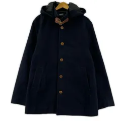 BEAMS HEART ビームスハート 2wayフード付きコート sizeL/ネイビー